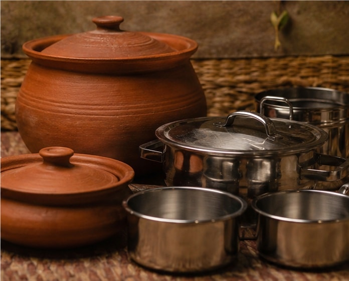 Earthen & Steel Cookware